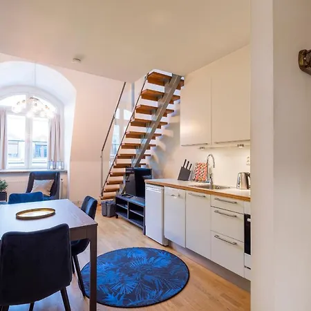 아파트 Nordic Host - Prinsens Gate 8 Center High End Studio 오슬로
